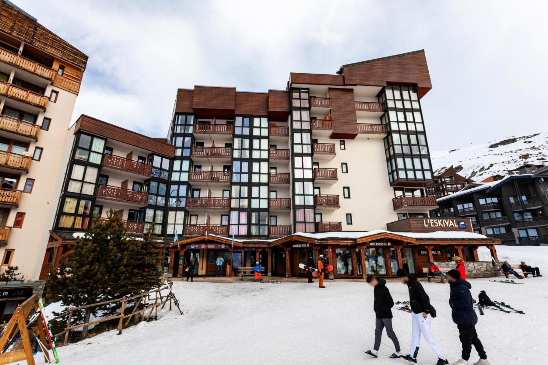 Eskival - 2 Pieces Pour 4 Personnes 62 Appartement Val Thorens