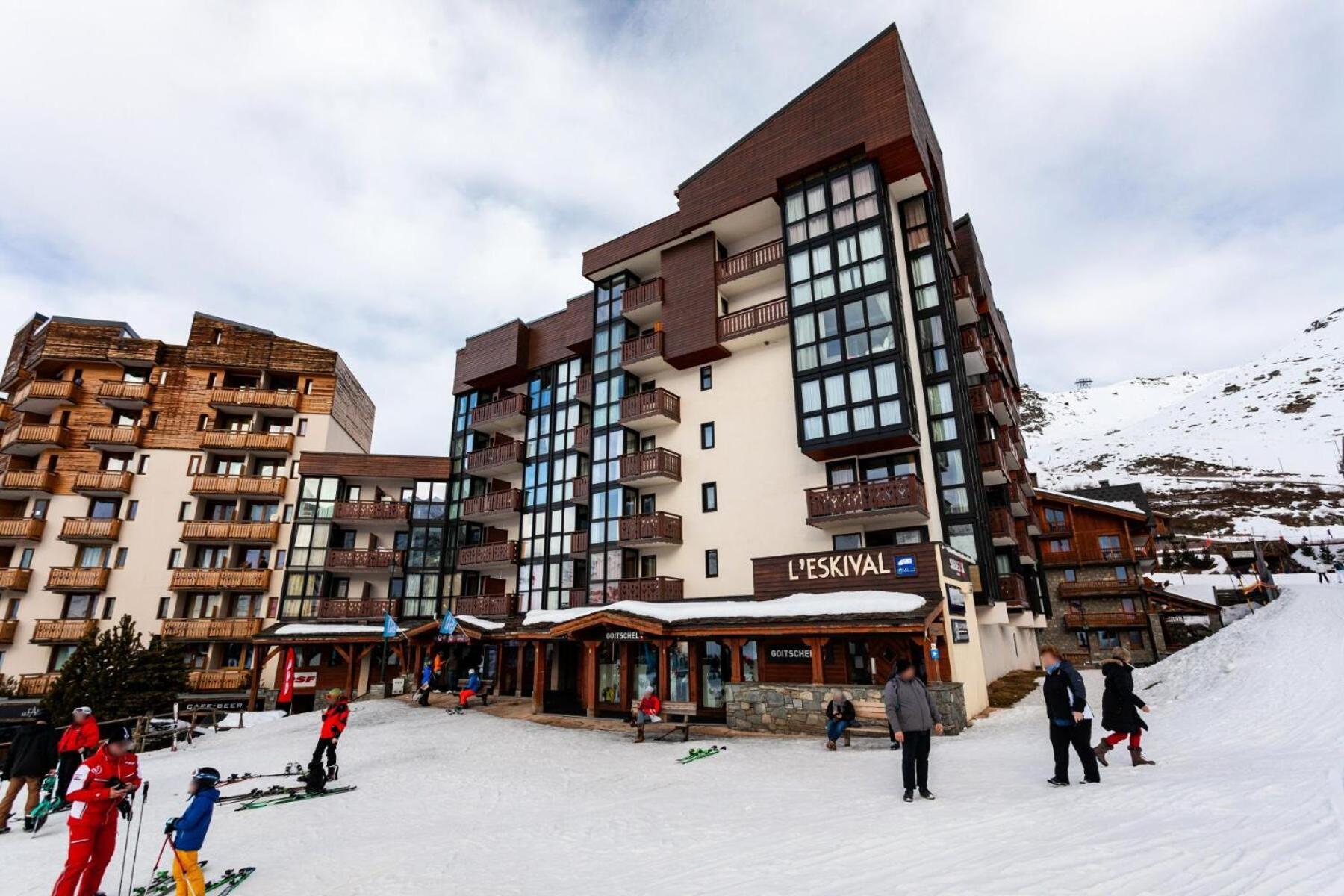 Eskival - 2 Pieces Pour 4 Personnes 62 Val Thorens
